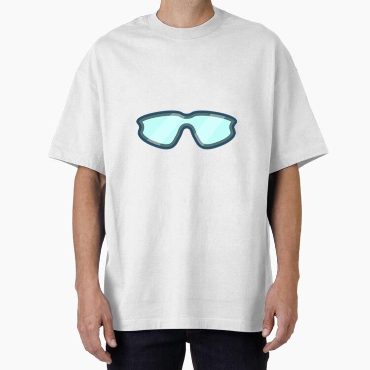 Cycling Glasses Icon Oversized T-Shirt