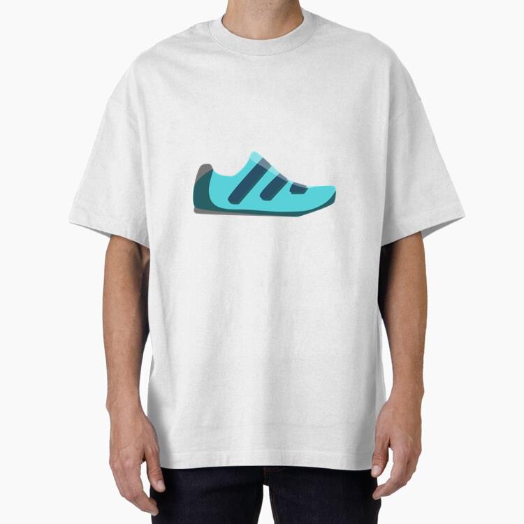 Cycling Shoe Icon Oversized T-Shirt