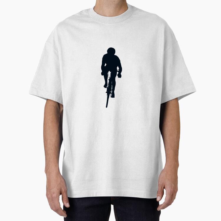 Cycling Sprint Silhouette Oversized T-Shirt