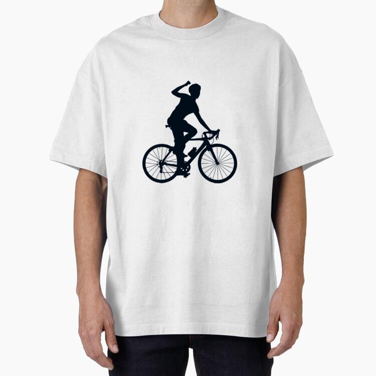 Cycling Winner Silhouette Oversized T-Shirt