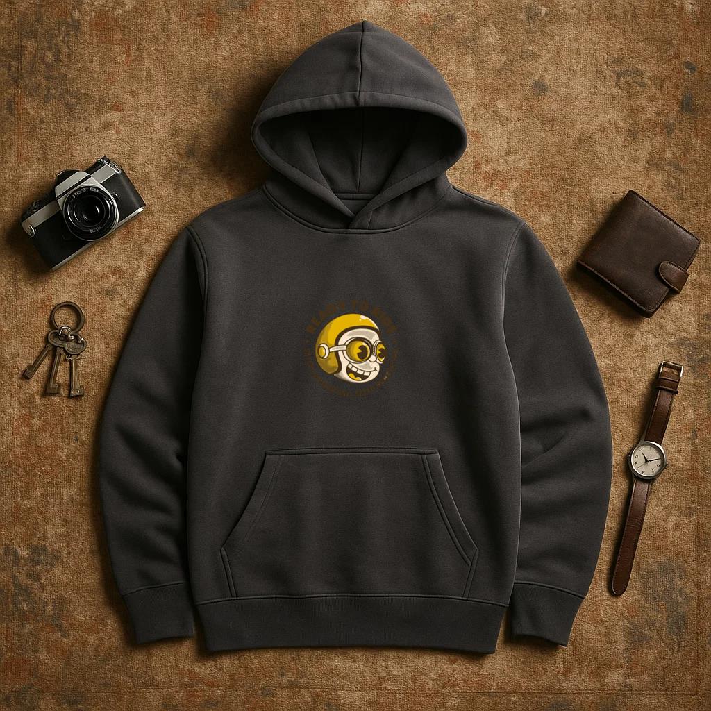 Traveler Motorbike Confident Modern Hoodie
