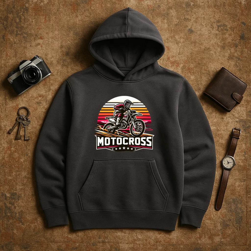 Traveler Motorbike Happy Modern Hoodie