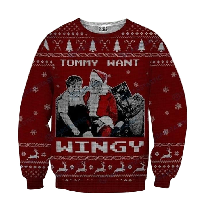 Funny Holiday Ugly Christmas Sweater - Unisex All Over Print Sweatshirt