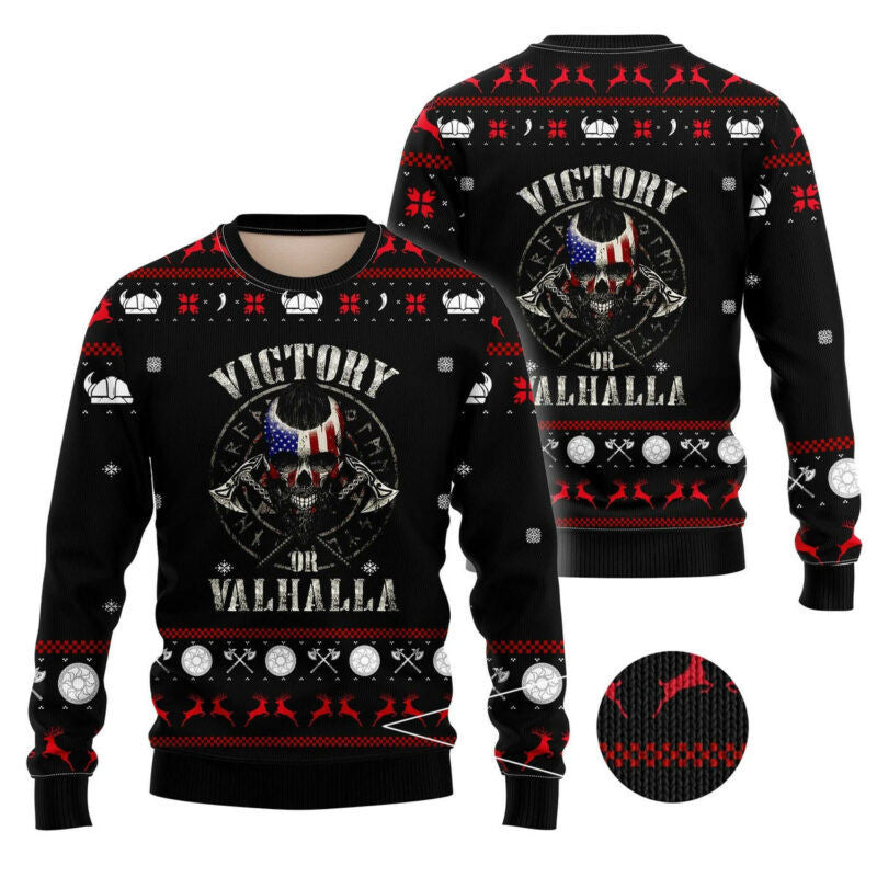 Festive Holiday Ugly Christmas Sweater - Premium Polyester Blend