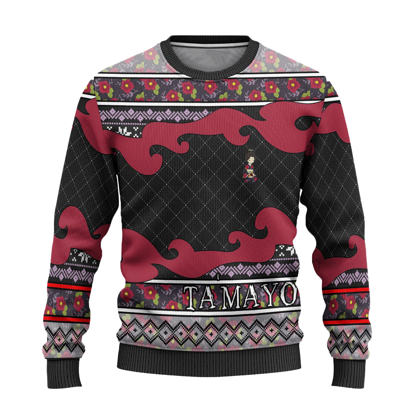 Tamayo 48 Festive Ugly Christmas Sweater - Funny Holiday Gift