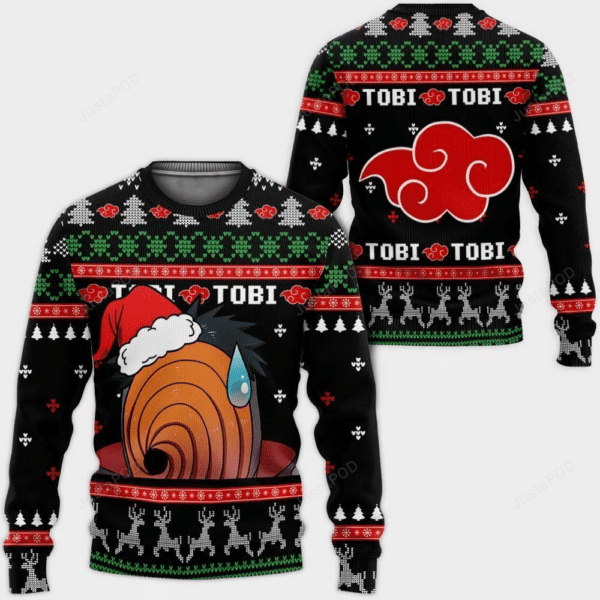 Naruto Anime Ugly Christmas Sweater - Festive & Fun Wear