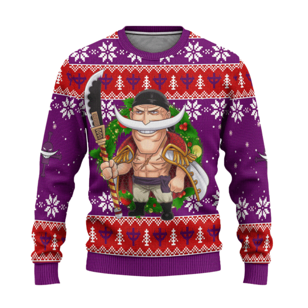 Edward Newgate Anime Ugly Christmas Sweater - Fun & Festive Design