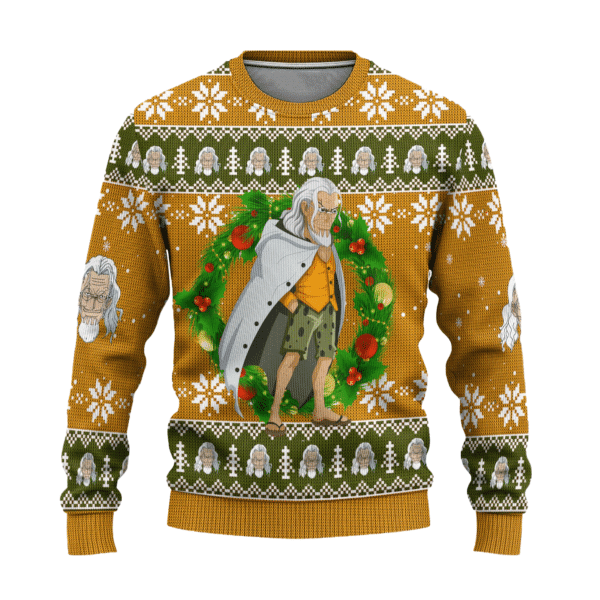 Silvers Rayleigh Anime Inspired Ugly Christmas Sweater - Fun & Festive Design