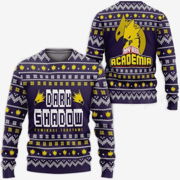 My Hero Academia Ugly Christmas Sweater - Funny Holiday Party Gift