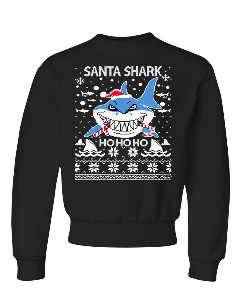 Funny Santa Shark Ugly Christmas Sweater Shirt