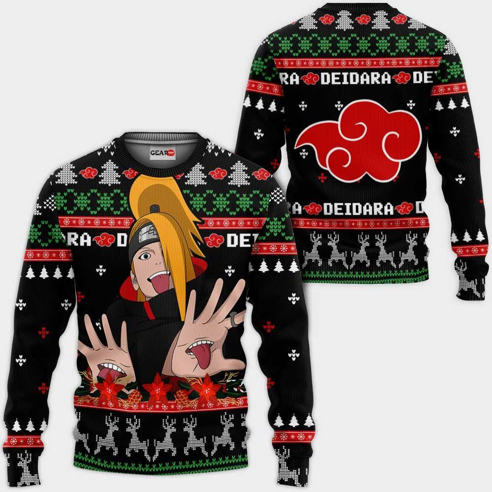 Naruto Anime Ugly Christmas Sweater | Fun & Festive Holiday Gift