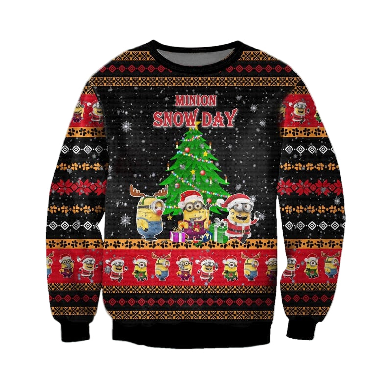 Festive Ugly Christmas Sweater, Funny Holiday Sweatshirt