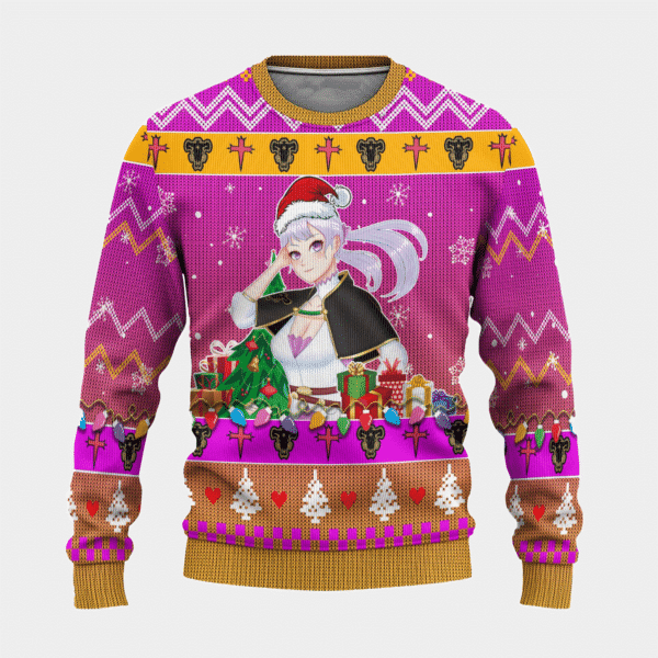 Noelle Silva Anime Ugly Christmas Sweater - Festive Holiday Comfort