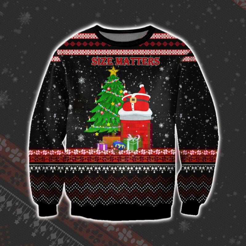 Funny Santa Chimney Holiday Sweater - Premium Comfort & Festive Design