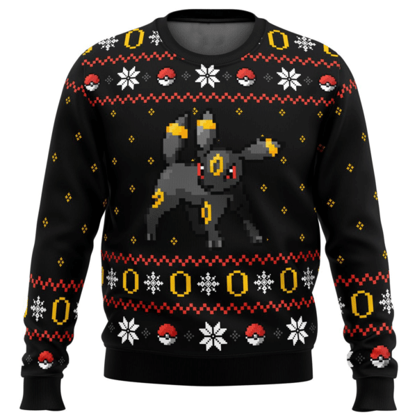 Pokemon Umbreon Anime Eight Gifts Funny Ugly Sweater