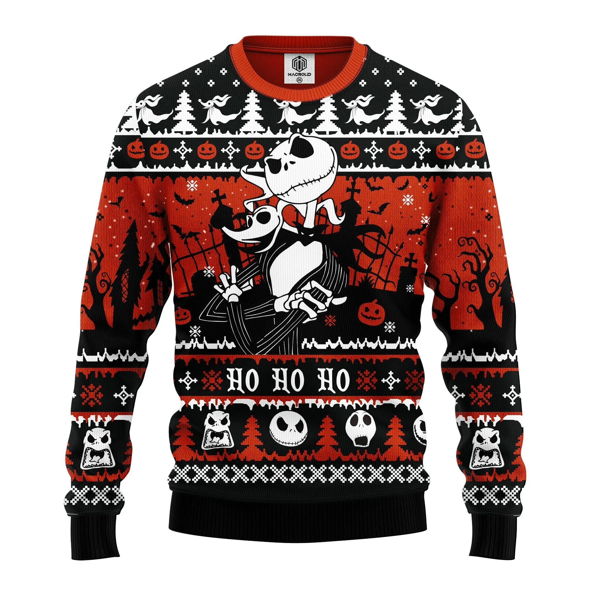 Nightmare Before Christmas Ugly Sweater - Festive & Cozy Design