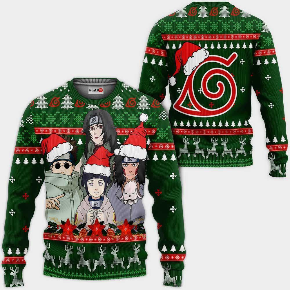Naruto Anime Ugly Christmas Sweater - Festive Xmas Gift