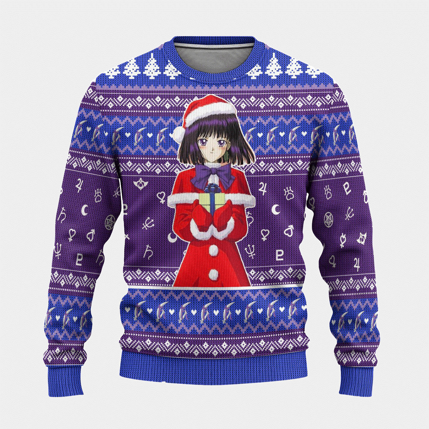 Ugly Christmas Sweater Sailor Sailor Moon Anime Saturn Gifts