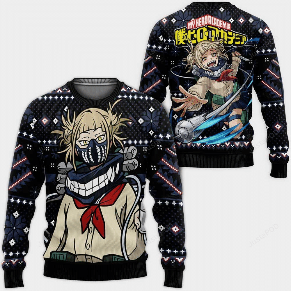 My Hero Anime Himiko Toga Graphic Ugly Sweater