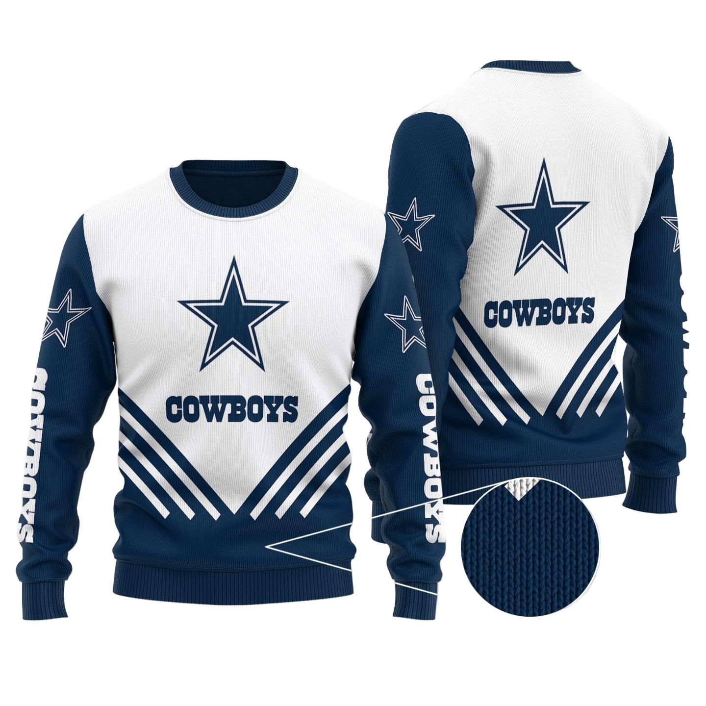 Ugly Christmas Sweater Funny Holiday Festive Comfort Fit