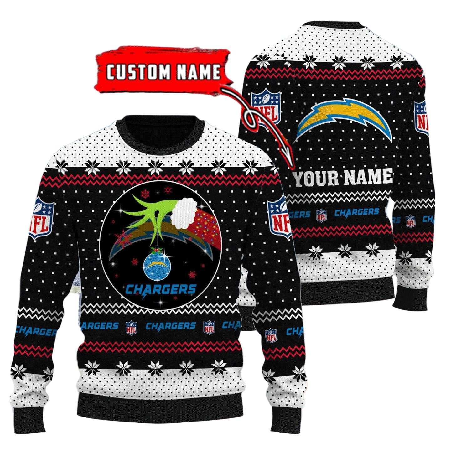 Festive Ugly Christmas Sweater for Men & Women