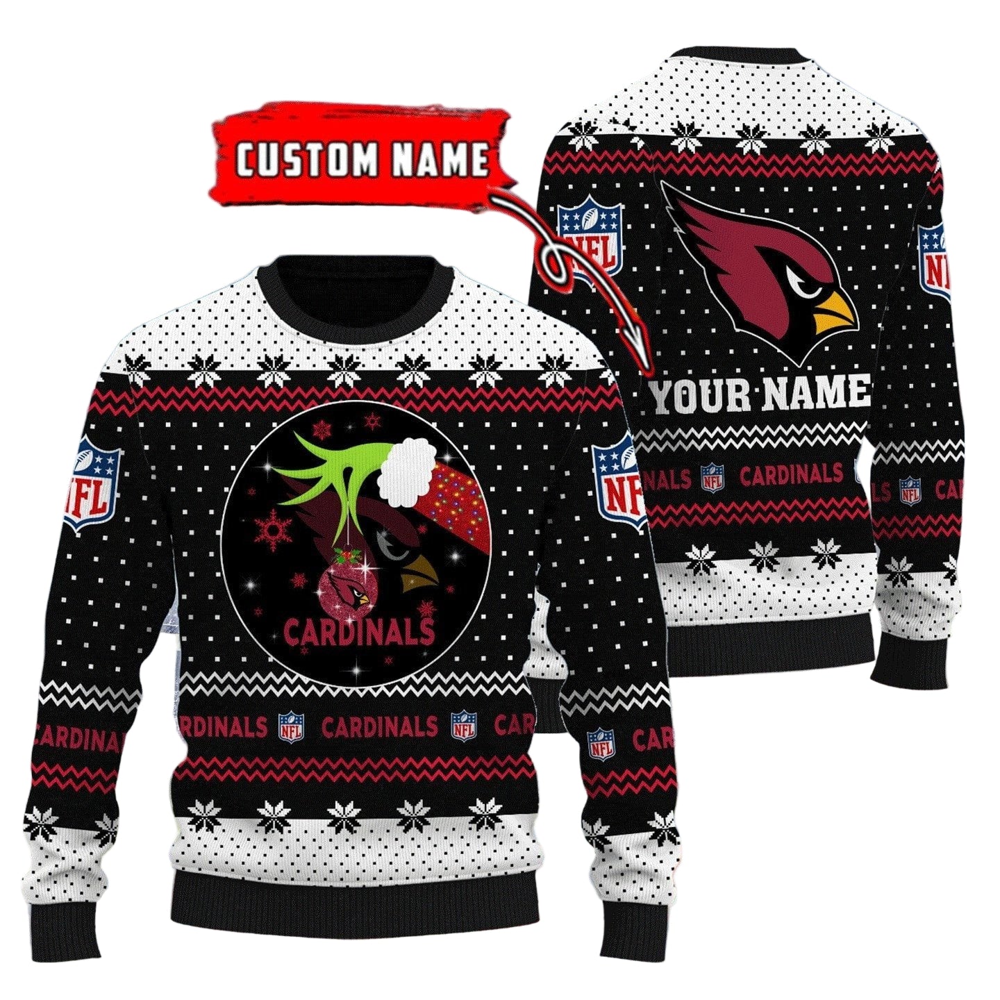Ugly Christmas Sweater Funny Holiday Design