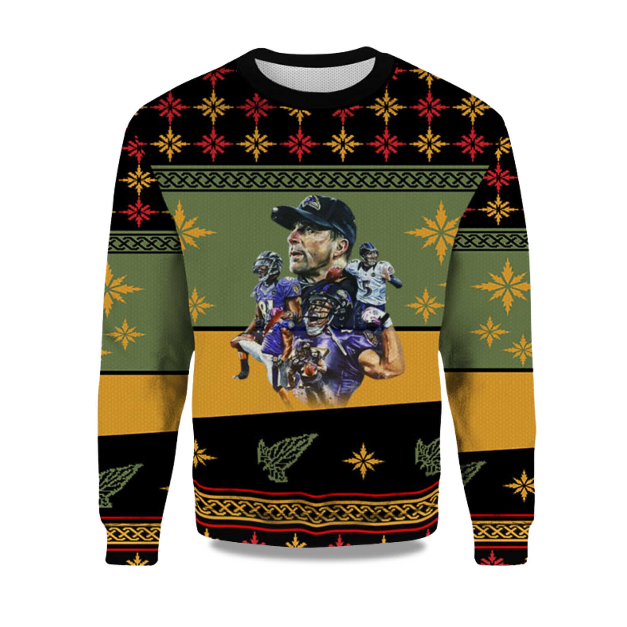 Buildercar - 2025 Baltimore Ravens Special Team Of Coach Ugly Christmas Sweater