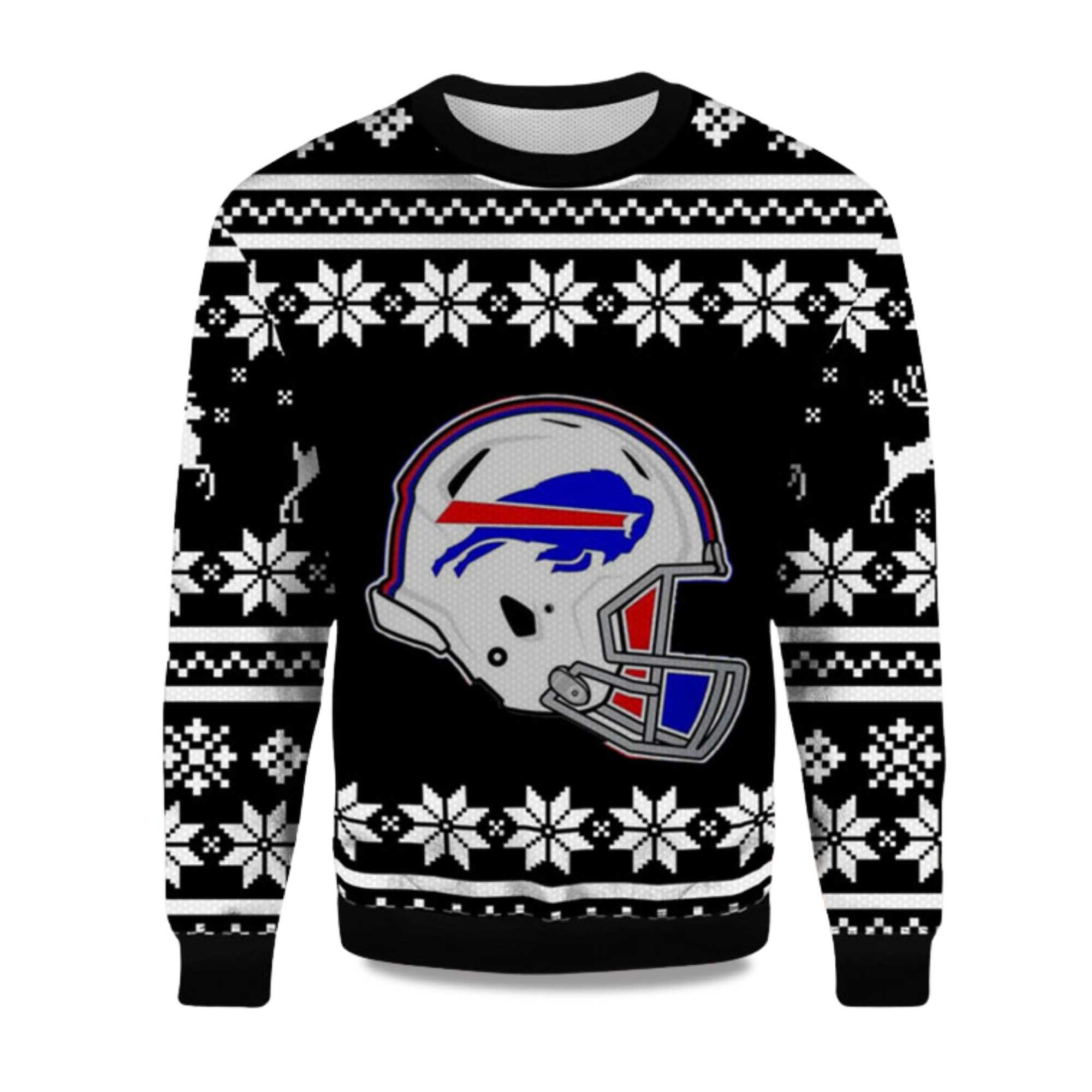 Buildercar - 2025 Buffalo Bills Ugly Christmas Sweater