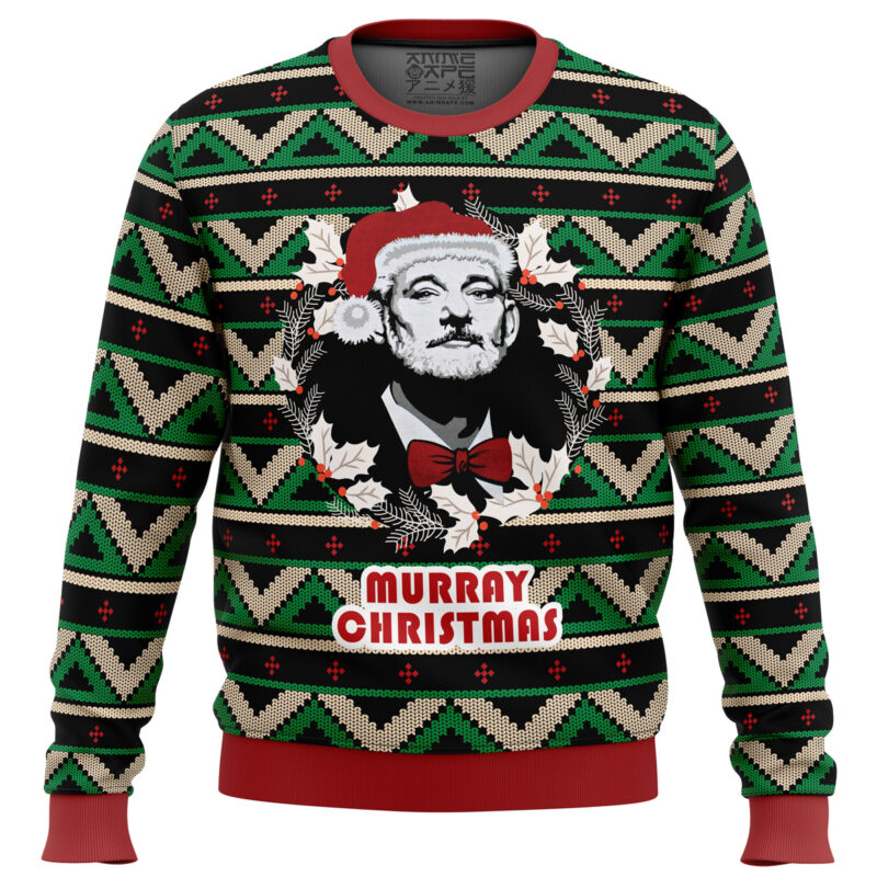 Buildercar - A Very Murray Christmas Ugly Christmas Sweater 