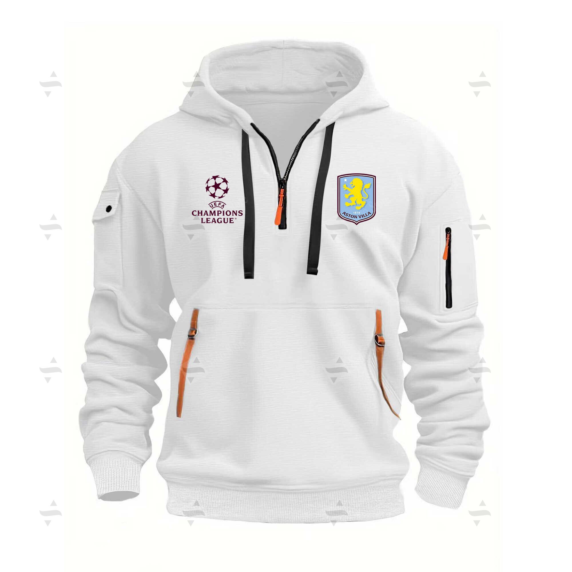 Buildercar - Aston Villa F.C. - Hoodie Half Zipper Ast