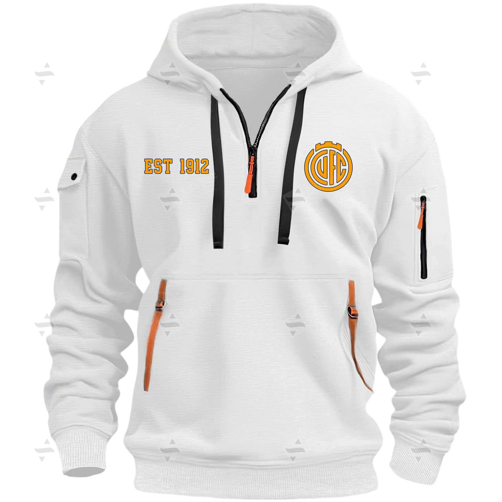 Buildercar - Cambridge United F.C - Hoodie Half Zipper