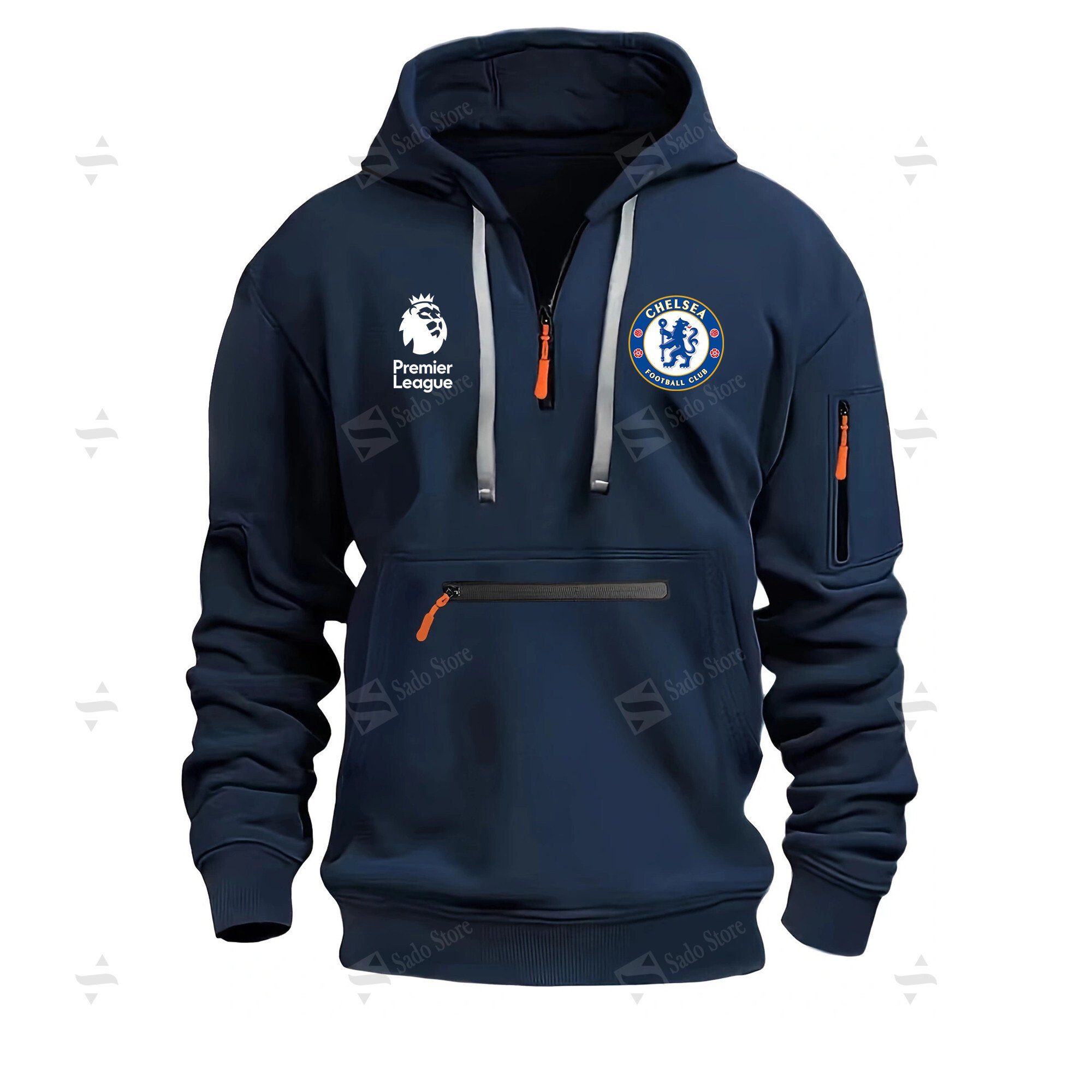 Buildercar - Chelsea - Half-Zip Hoodies