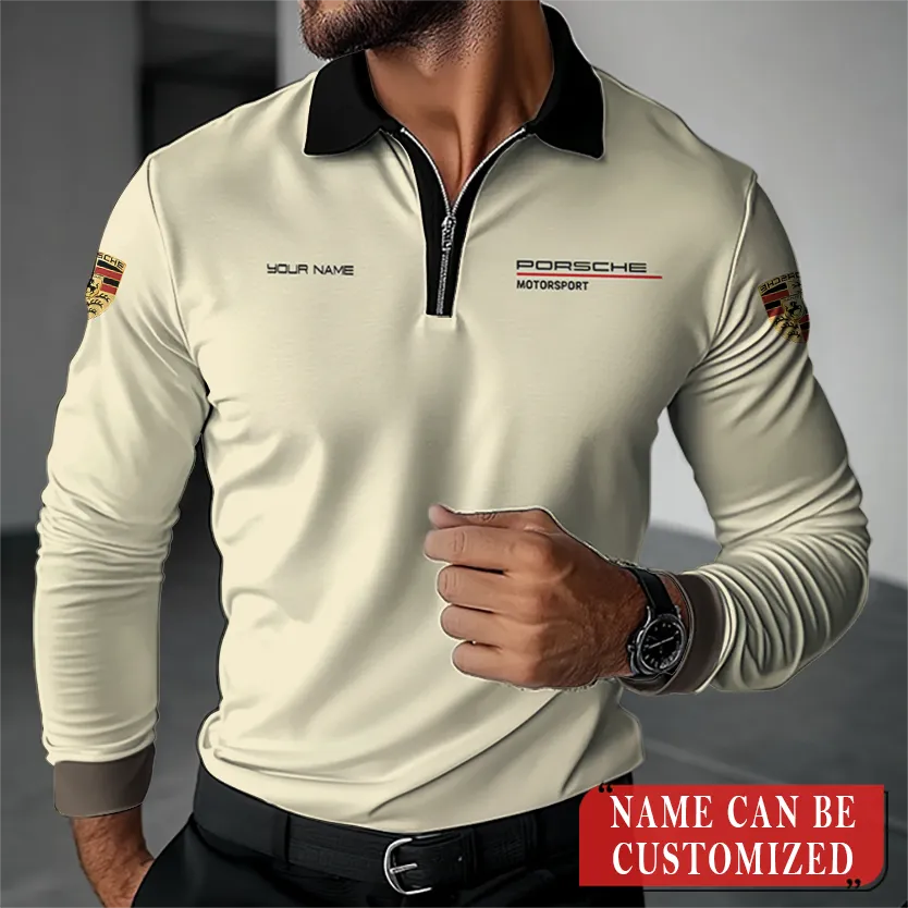 Buildercar - Customized Long Sleeve Polo PORSCHE hm31102555 - Image 2