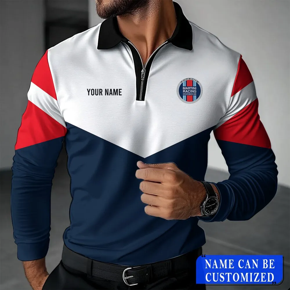 Buildercar - Customized Long Sleeve Polo PORSCHE hm31102558 - Image 2