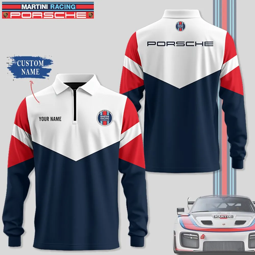 Buildercar -  Customized Long Sleeve Polo PORSCHE hm31102558