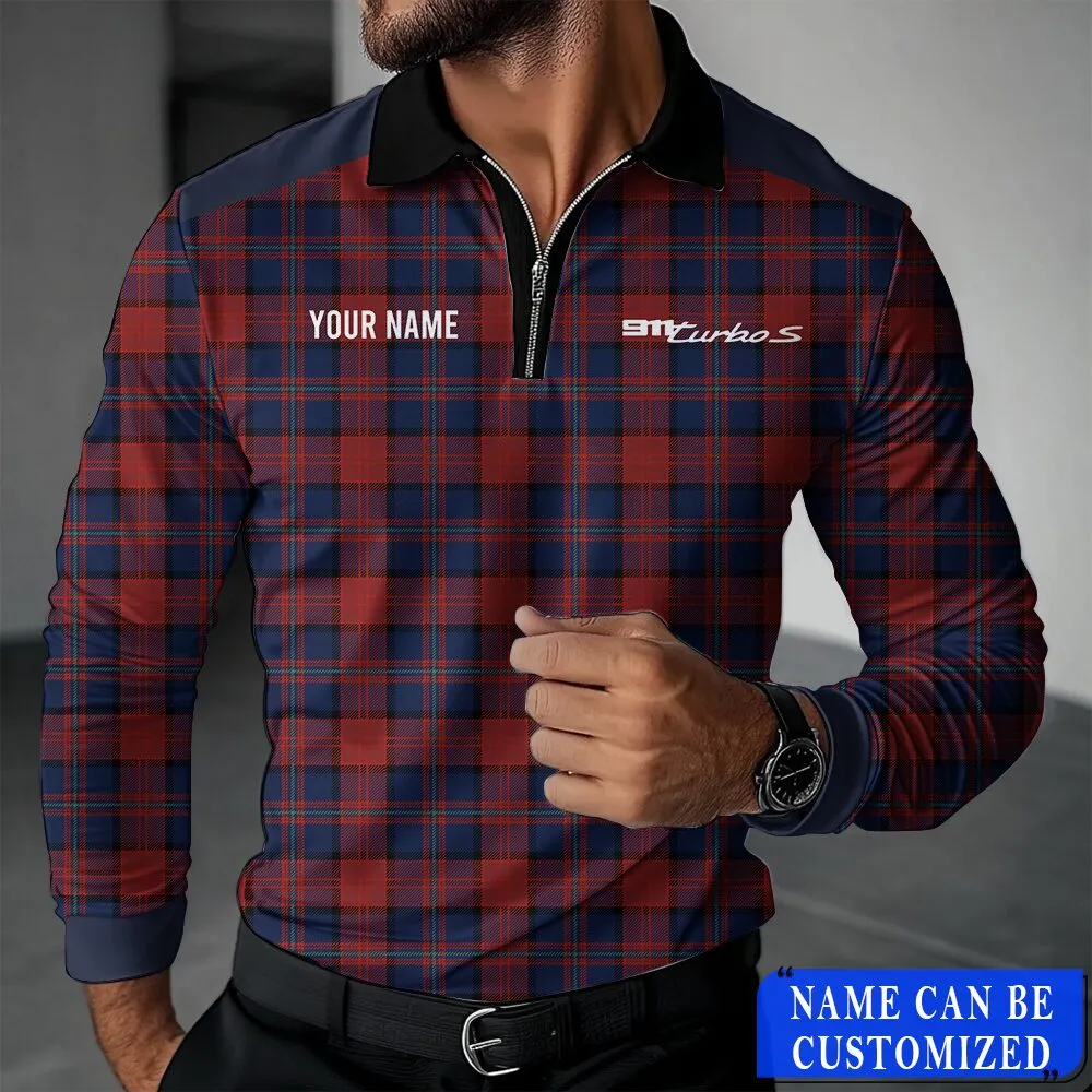 Buildercar - Customized Long Sleeve Polo PORSCHE hm31102560 - Image 2