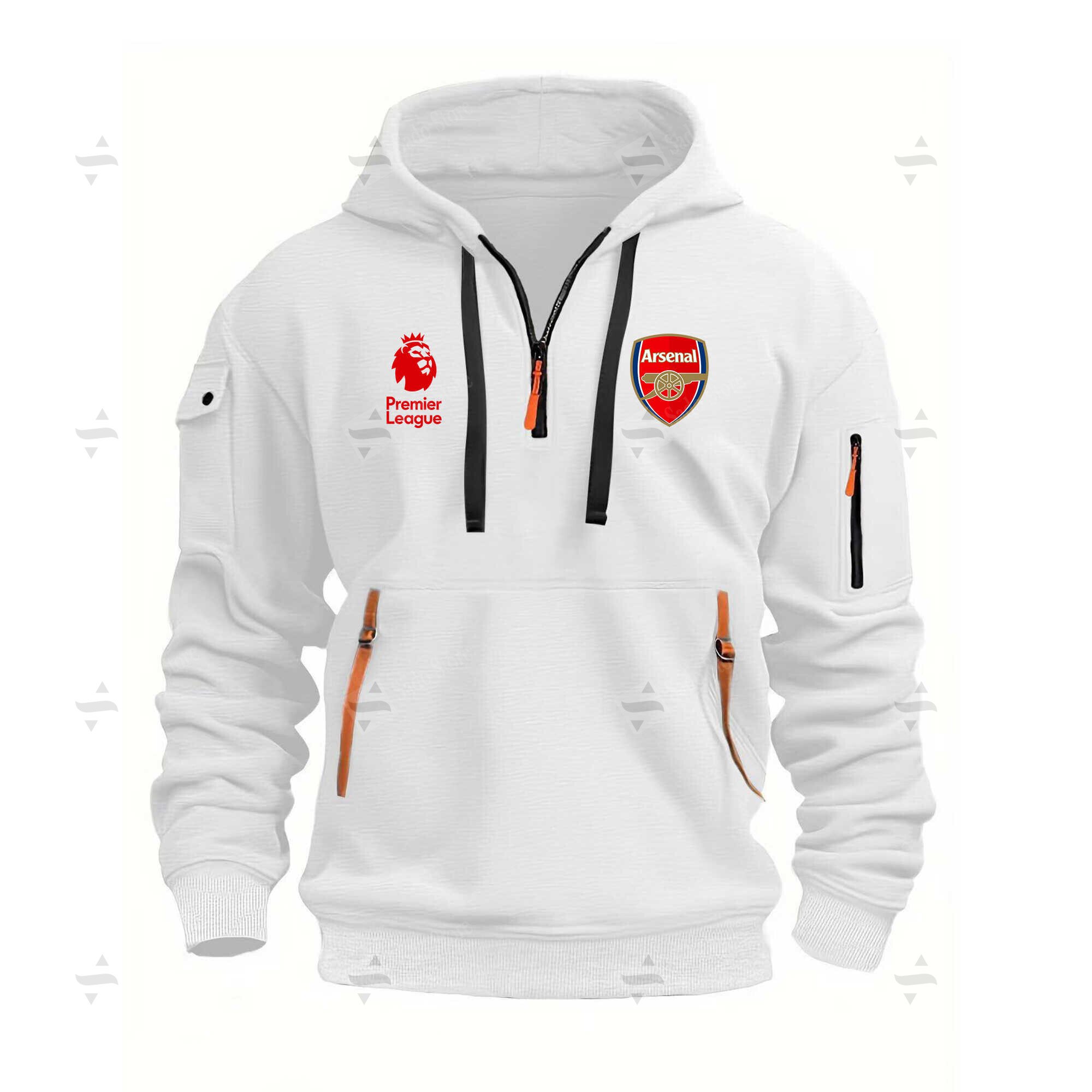 Buildercar - EPL - Hoodie Half Zipper - Arsenal F.C.
