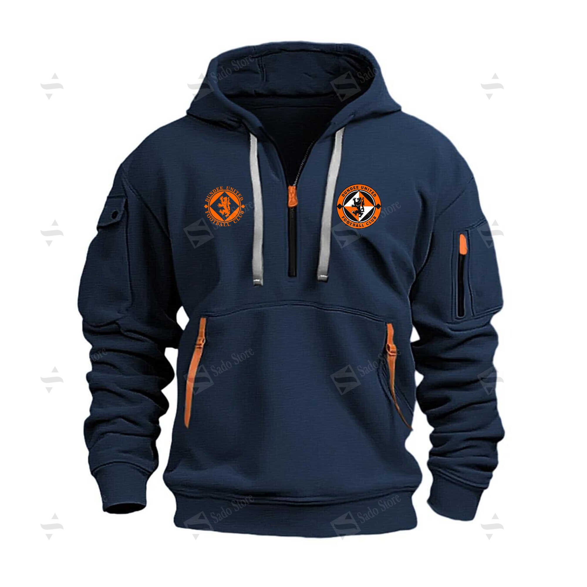 Buildercar - EPL - Hoodie Half Zipper - Dundee United F.C.