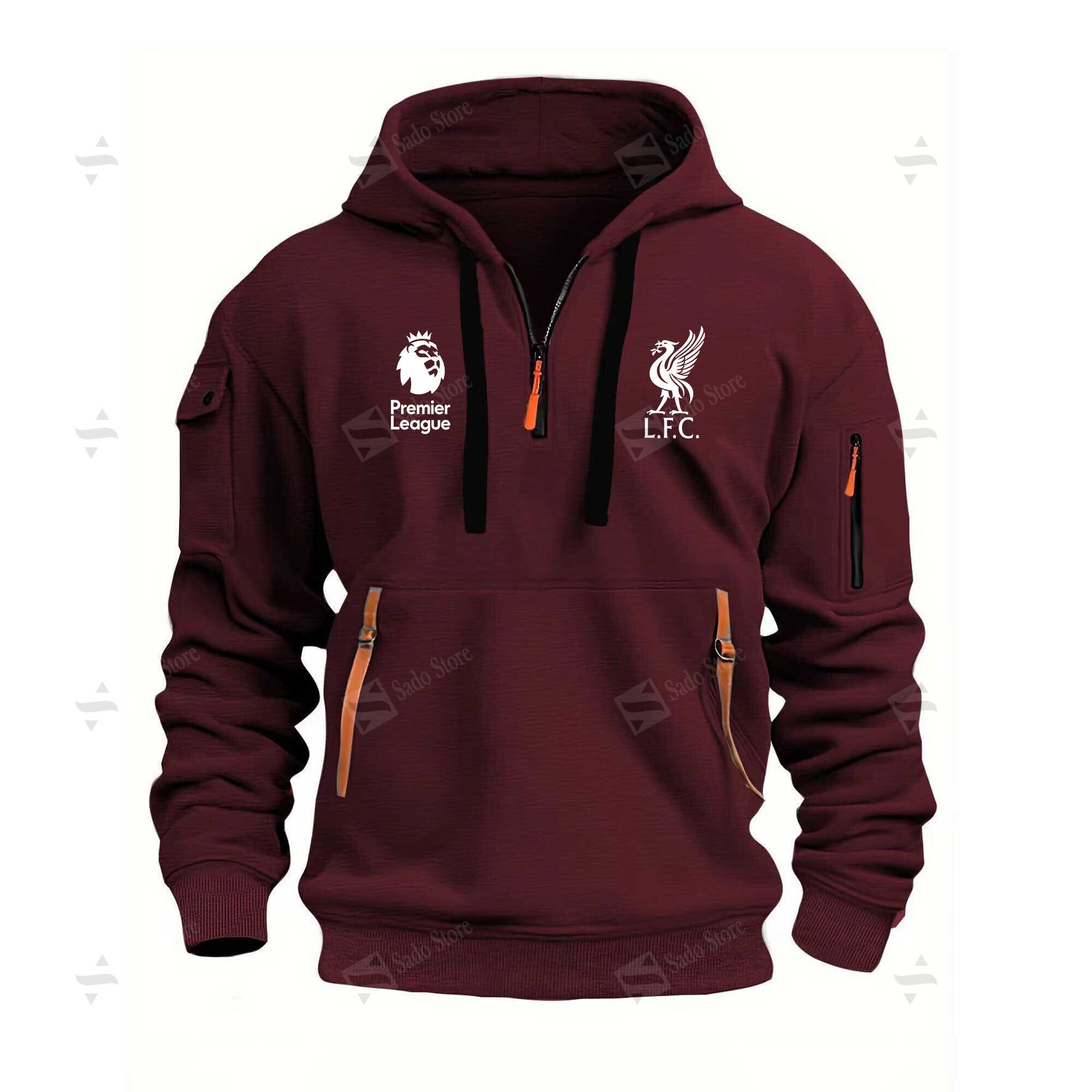 Buildercar - EPL - Hoodie Half Zipper - Liverpool F.C.