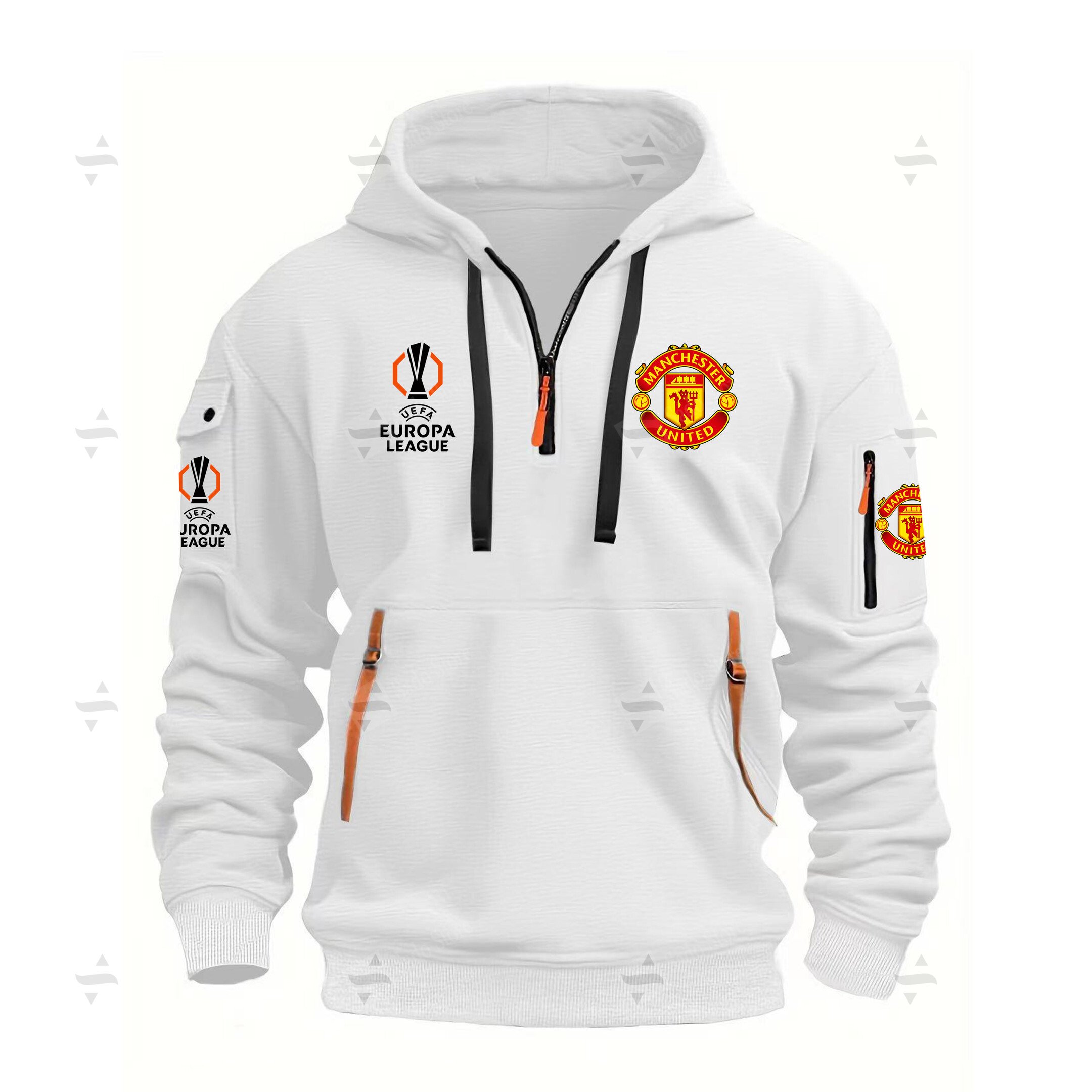 Buildercar - EPL - Hoodie Half Zipper - Manchester United F.C.