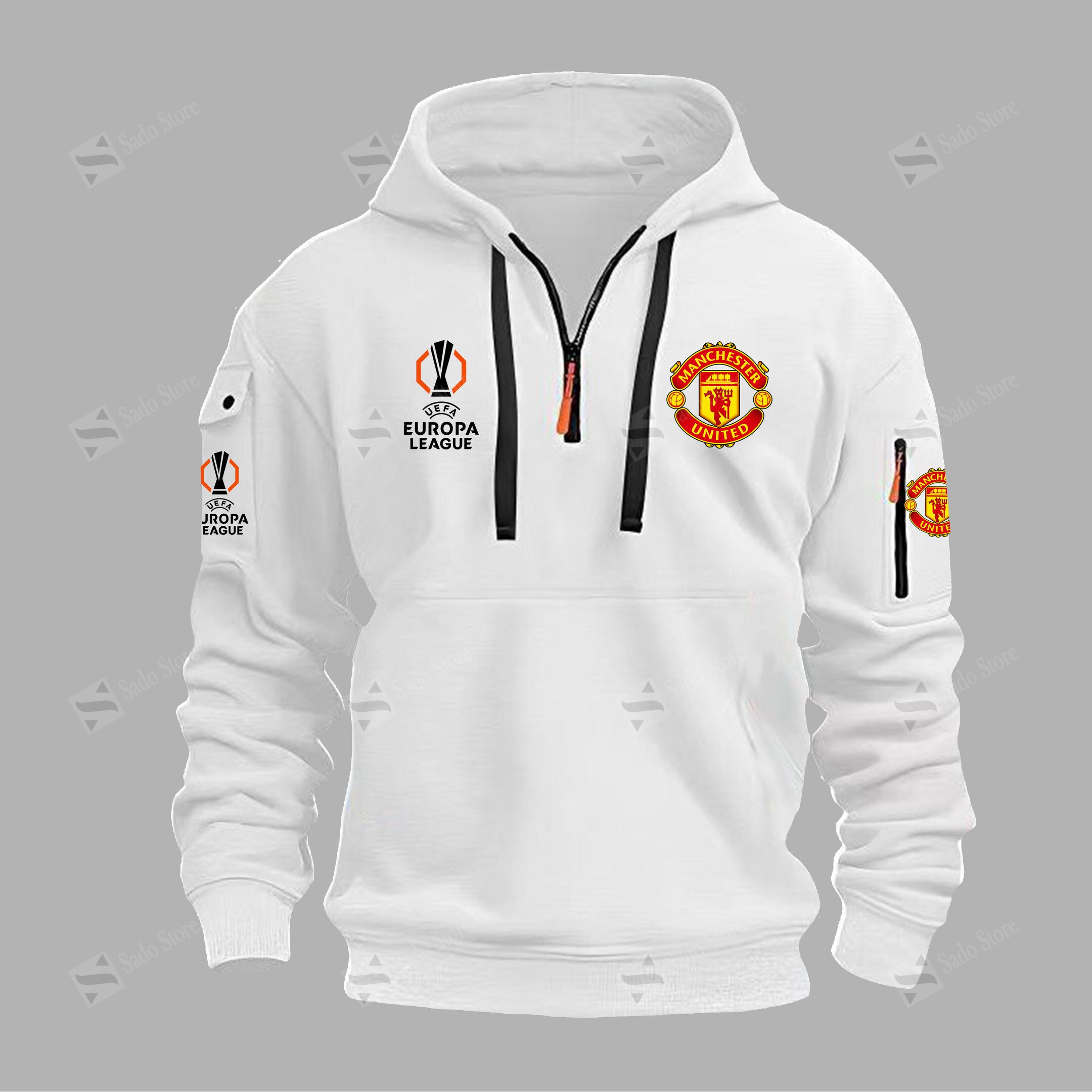 Buildercar - EPL - Minimal Zip Hoodie - Manchester United F.C.