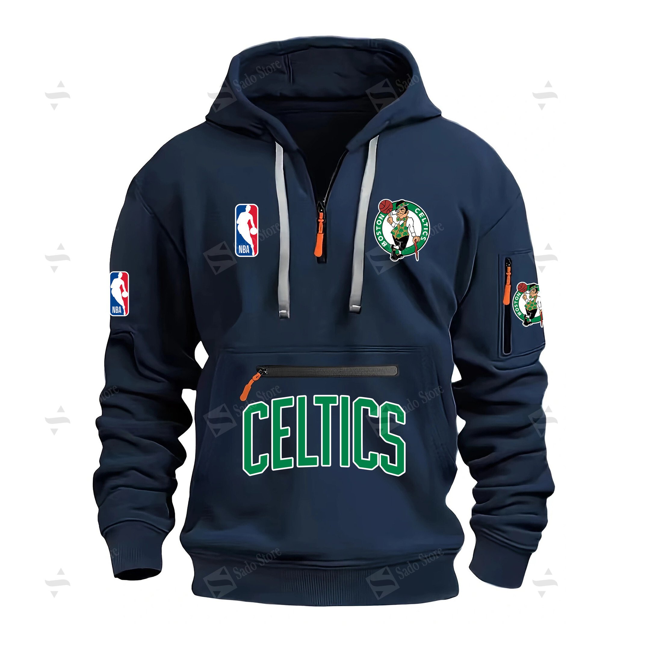 Buildercar - Half Zipper Hoodie