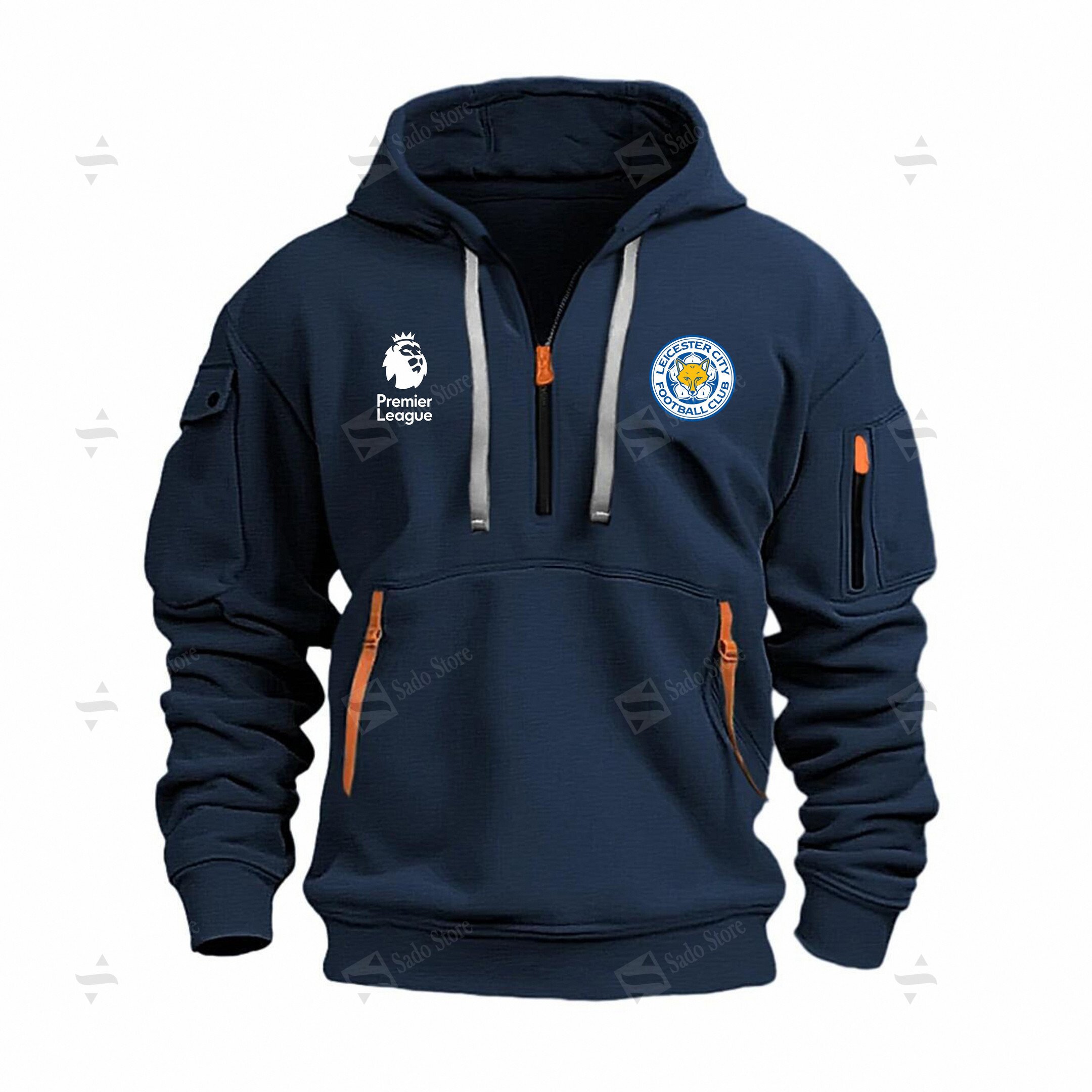 Buildercar - Hoodie Half Zipper - Leicester