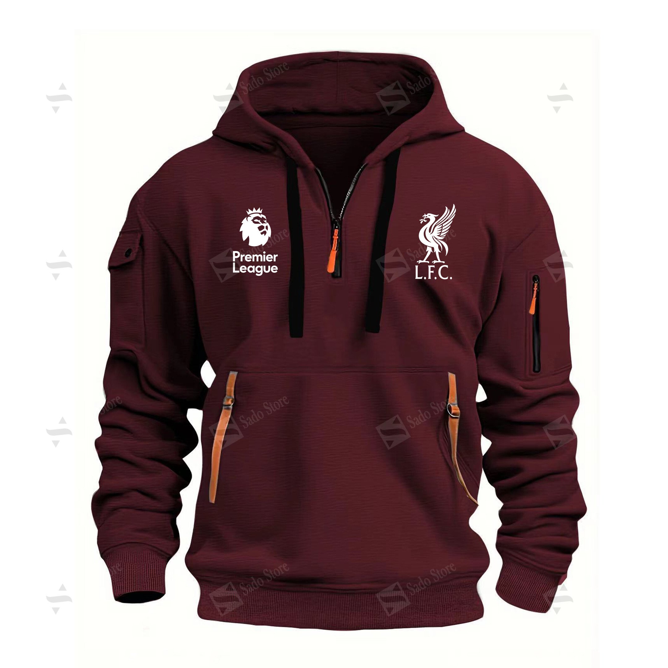 Buildercar - Hoodie Half Zipper - Liverpool F.C