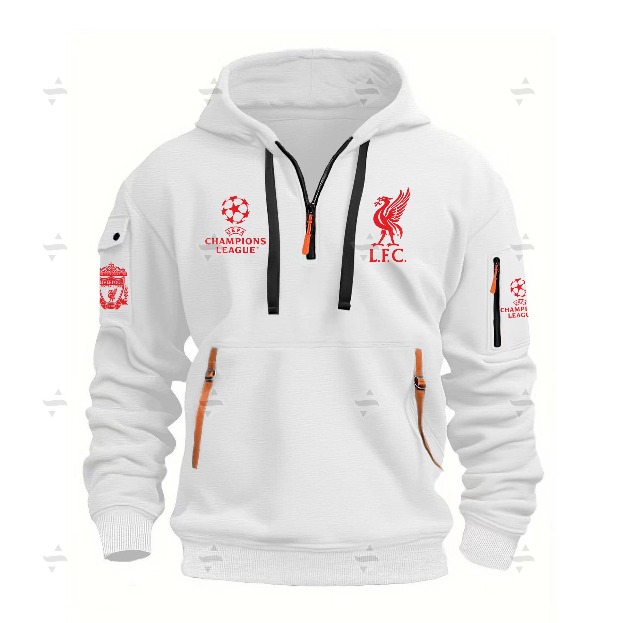 Buildercar - Hoodie Half Zipper - Liverpool F.C