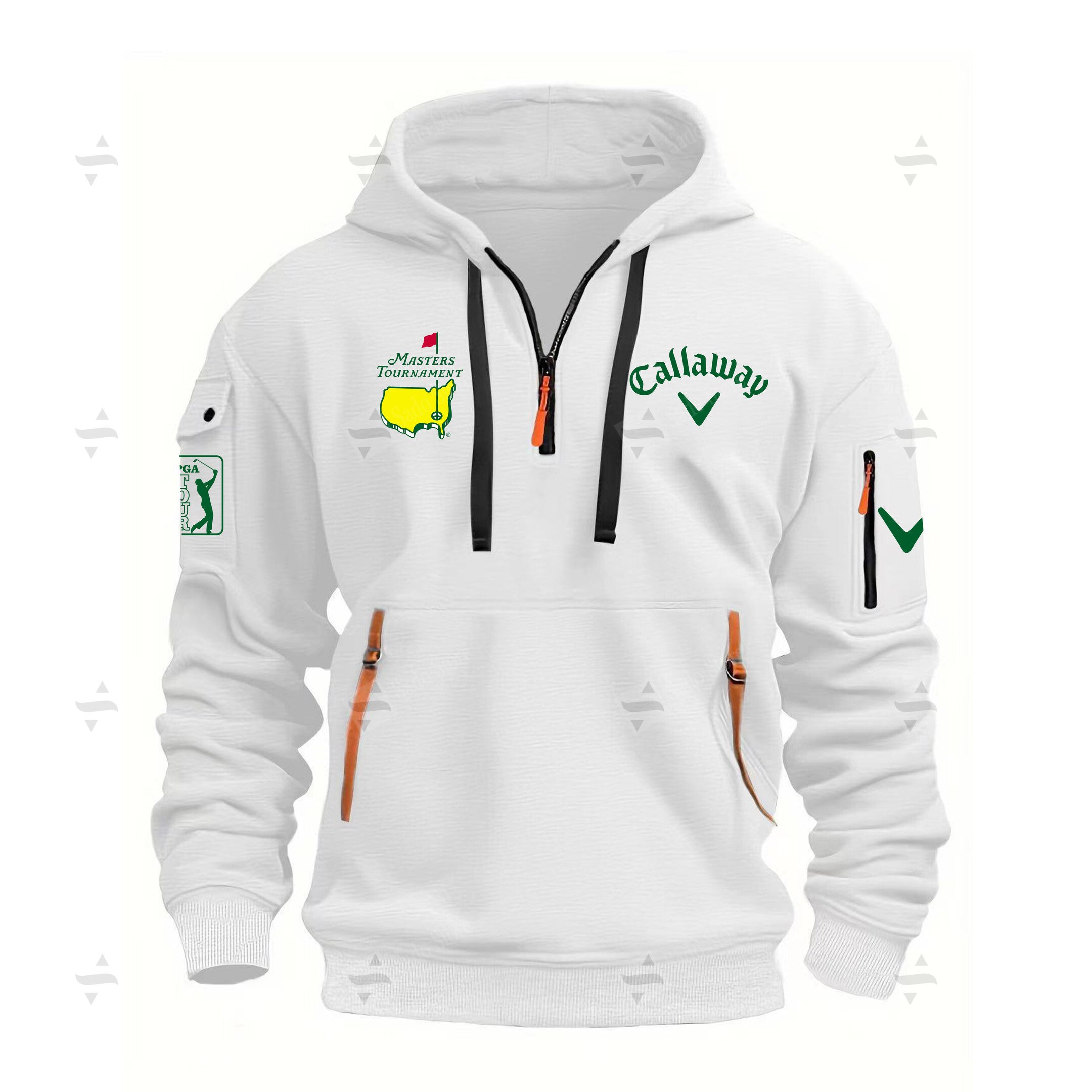 Buildercar - Hoodie Half Zipper - Masters Tournament