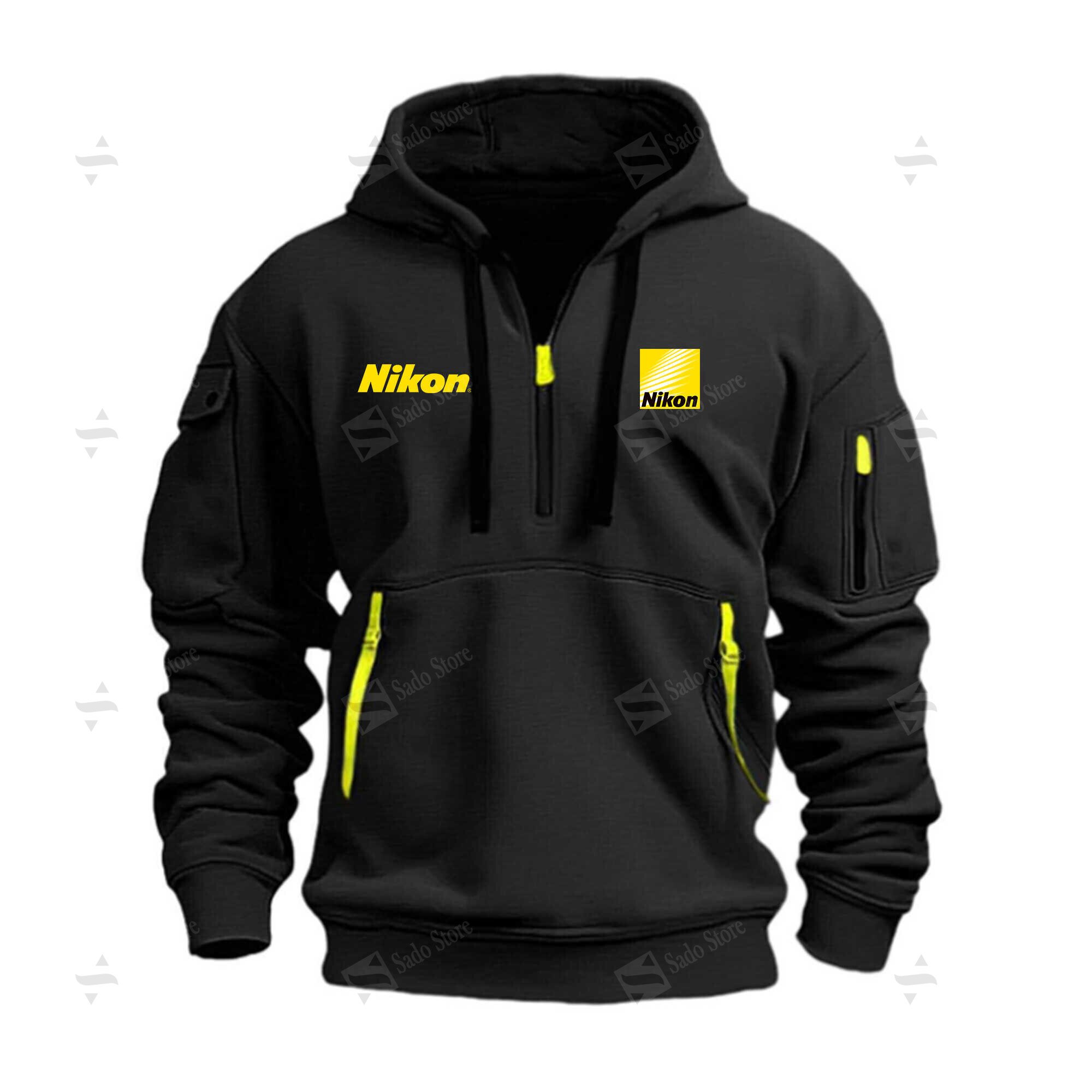 Buildercar - Hoodie Half Zipper - Nikon