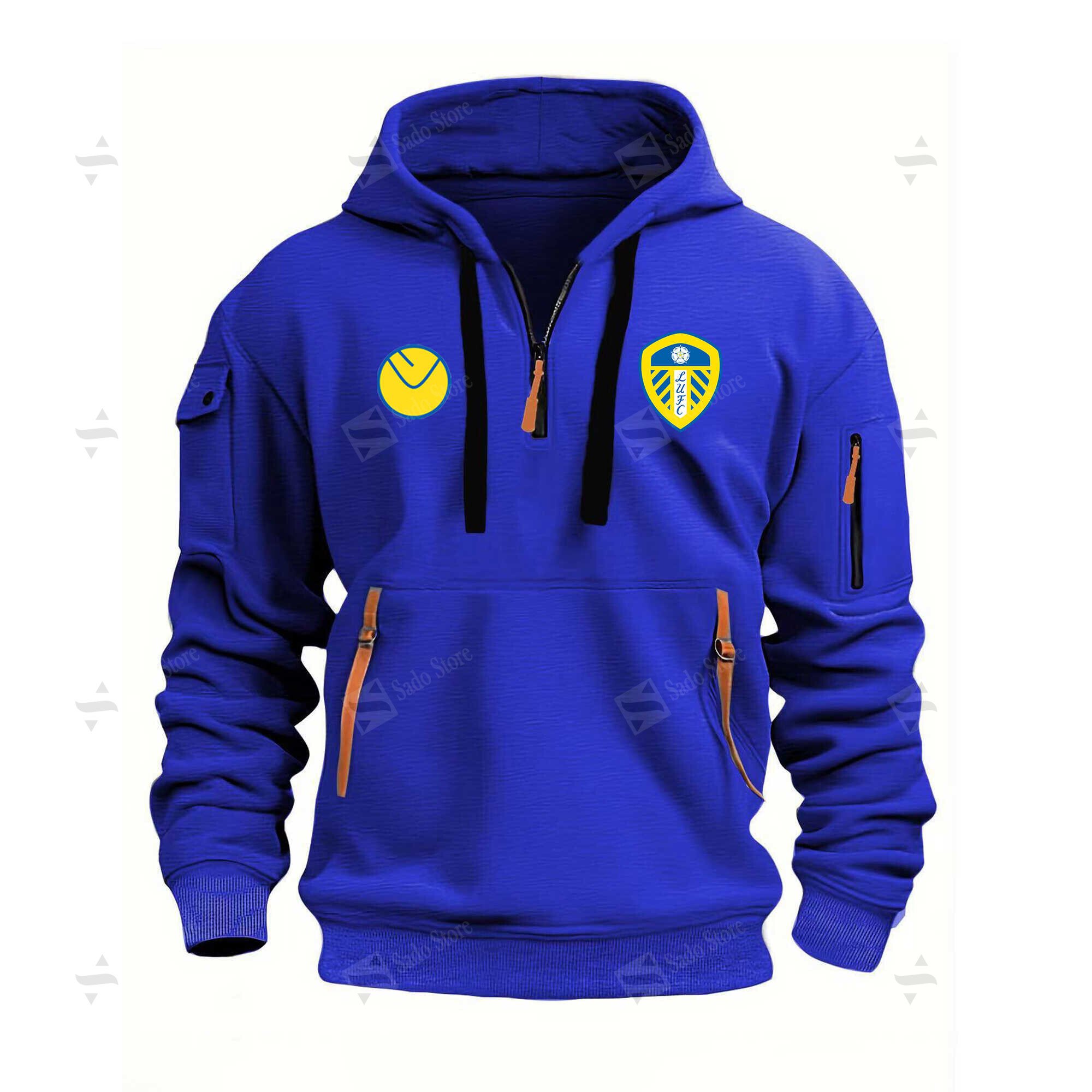 Buildercar - Leeds United - Hoodie Half Zipper