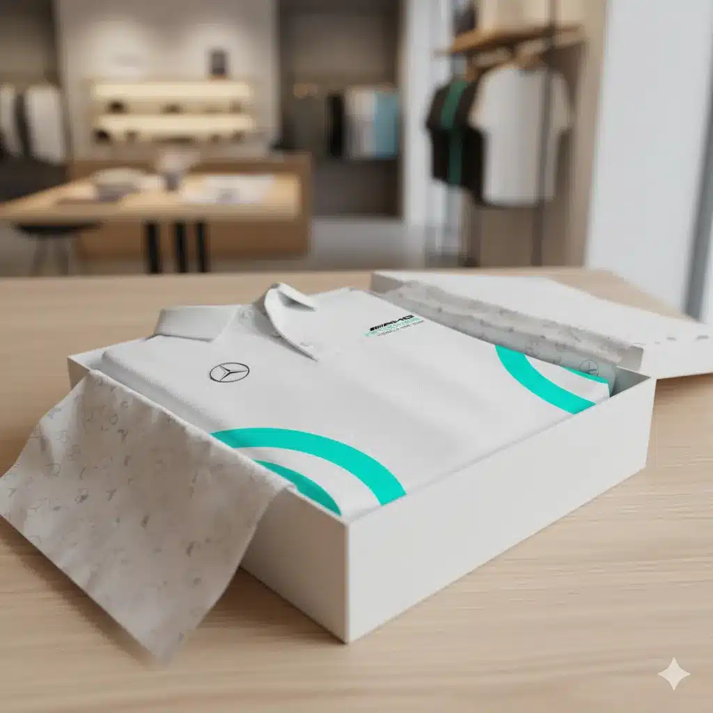 Buildercar - Men's Long Sleeve Polo MERCEDES hm31102615 - Image 3