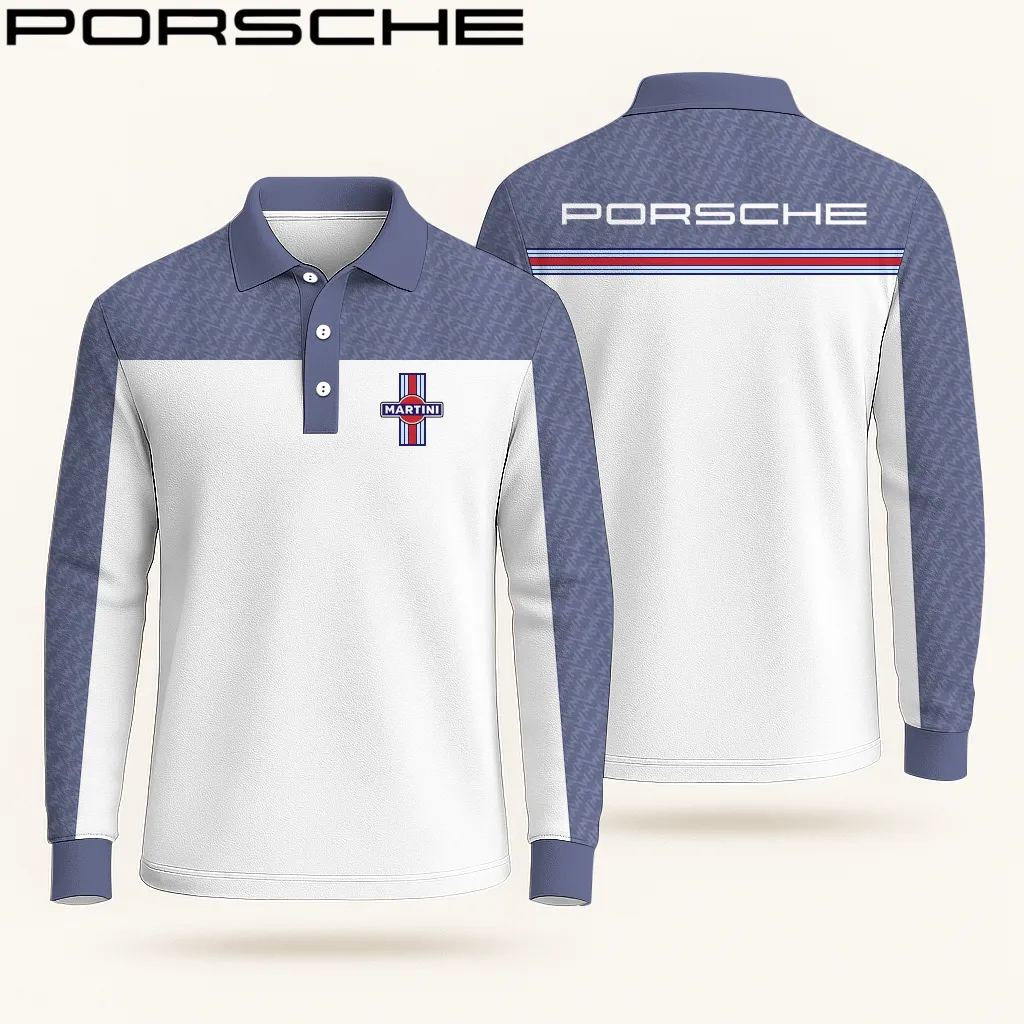 Buildercar - Men's Long Sleeve Polo PORSCHE hm31102552